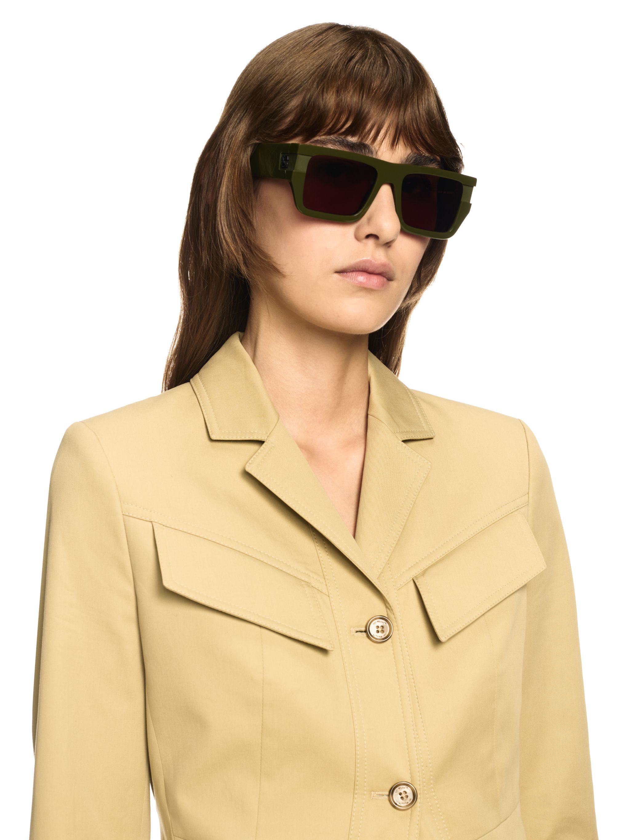 OFF WHITE Beige Toybox Cargojacke NEUTRAL OWEF12IS25FAB002