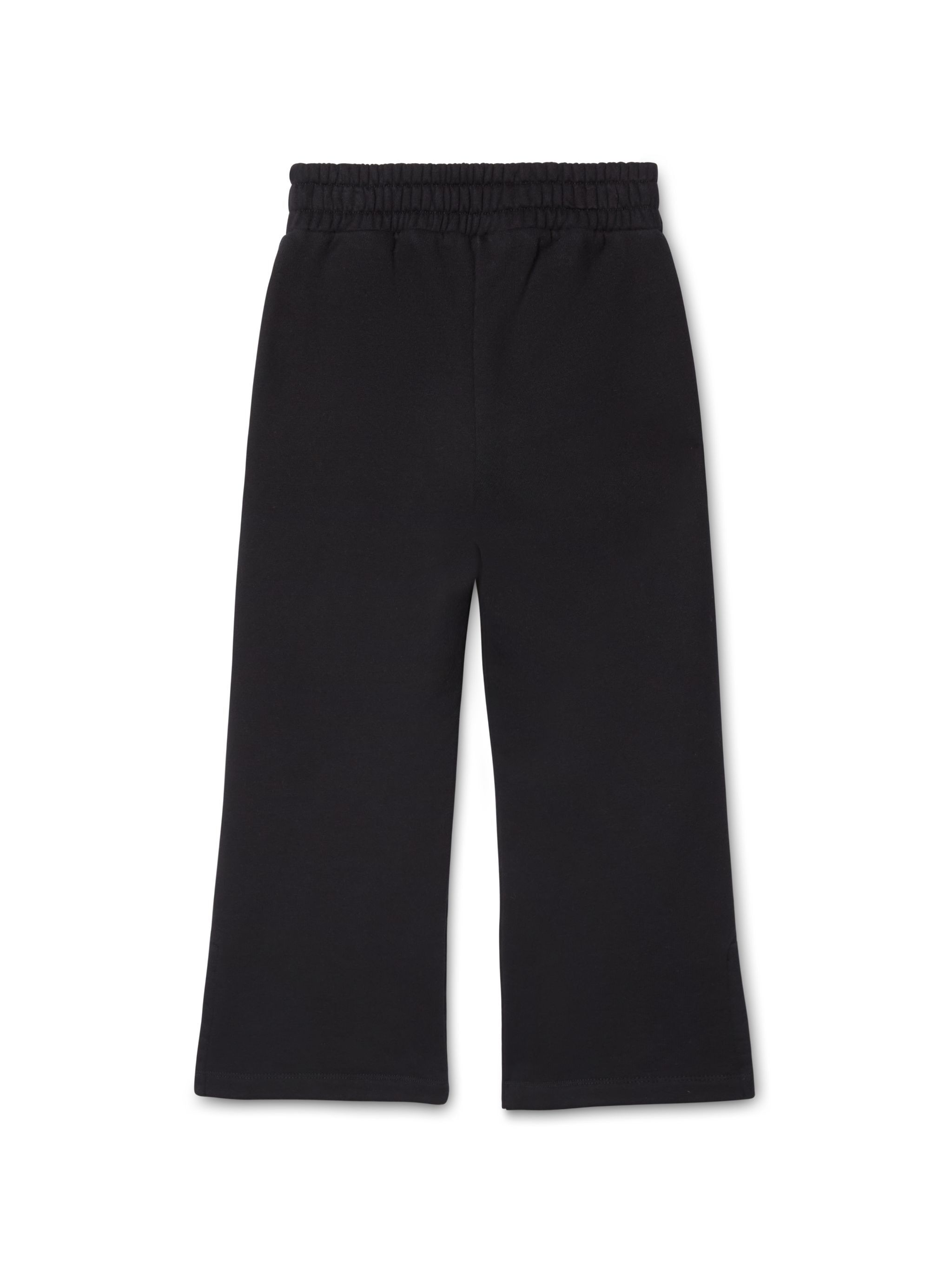 OFF WHITE schwarze hose mit weitem bein SCHWARZ OGCH00AF24FLE001