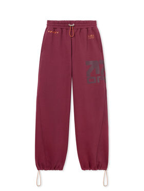 LAB L/AB Bungee Jogger Sweatpants Burgundy LABF2639H00042T