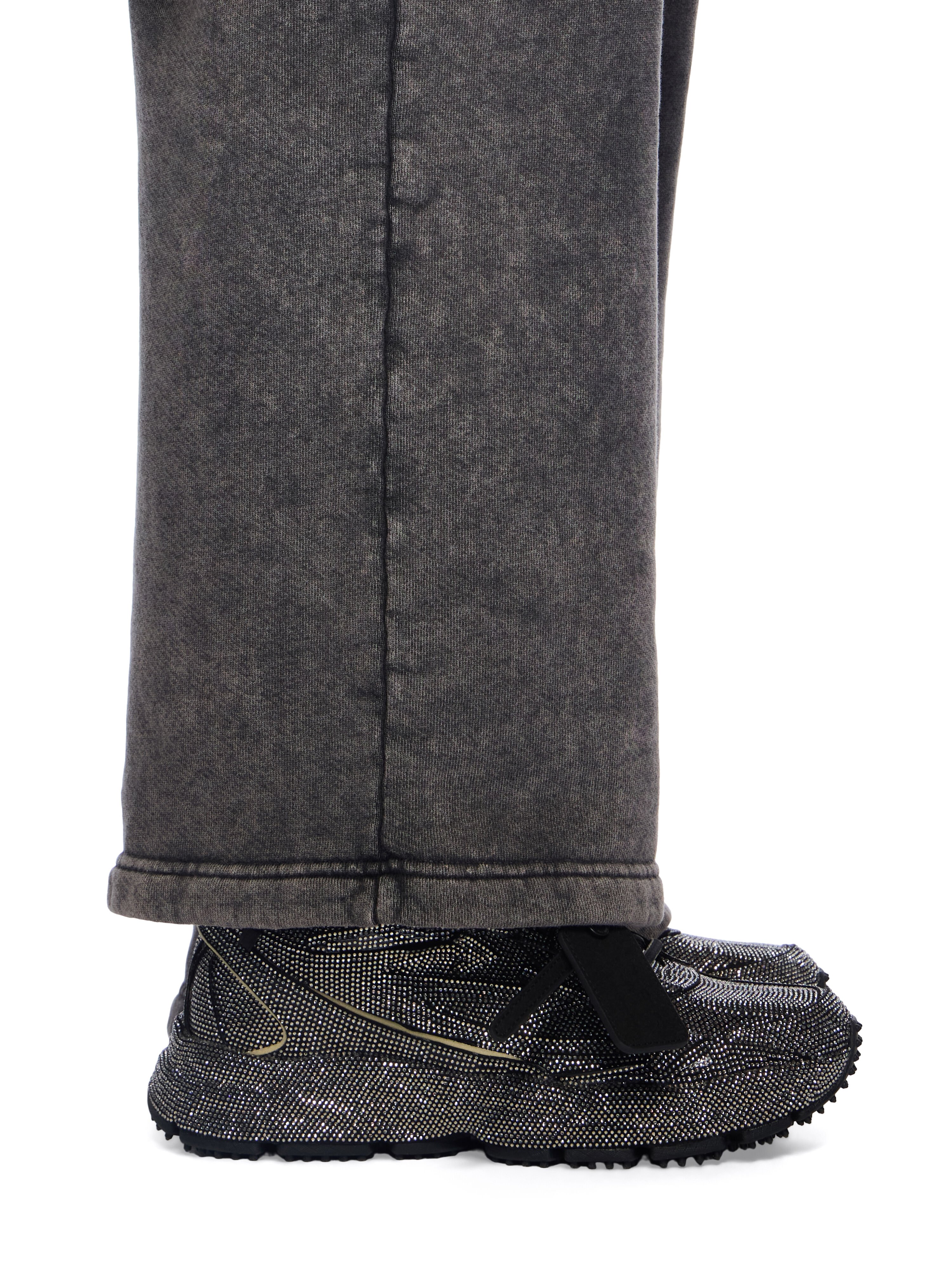 OFF WHITE Be Right Back Crystal Sneakers GLITTERED - BLACK OWIA289C99FAB002