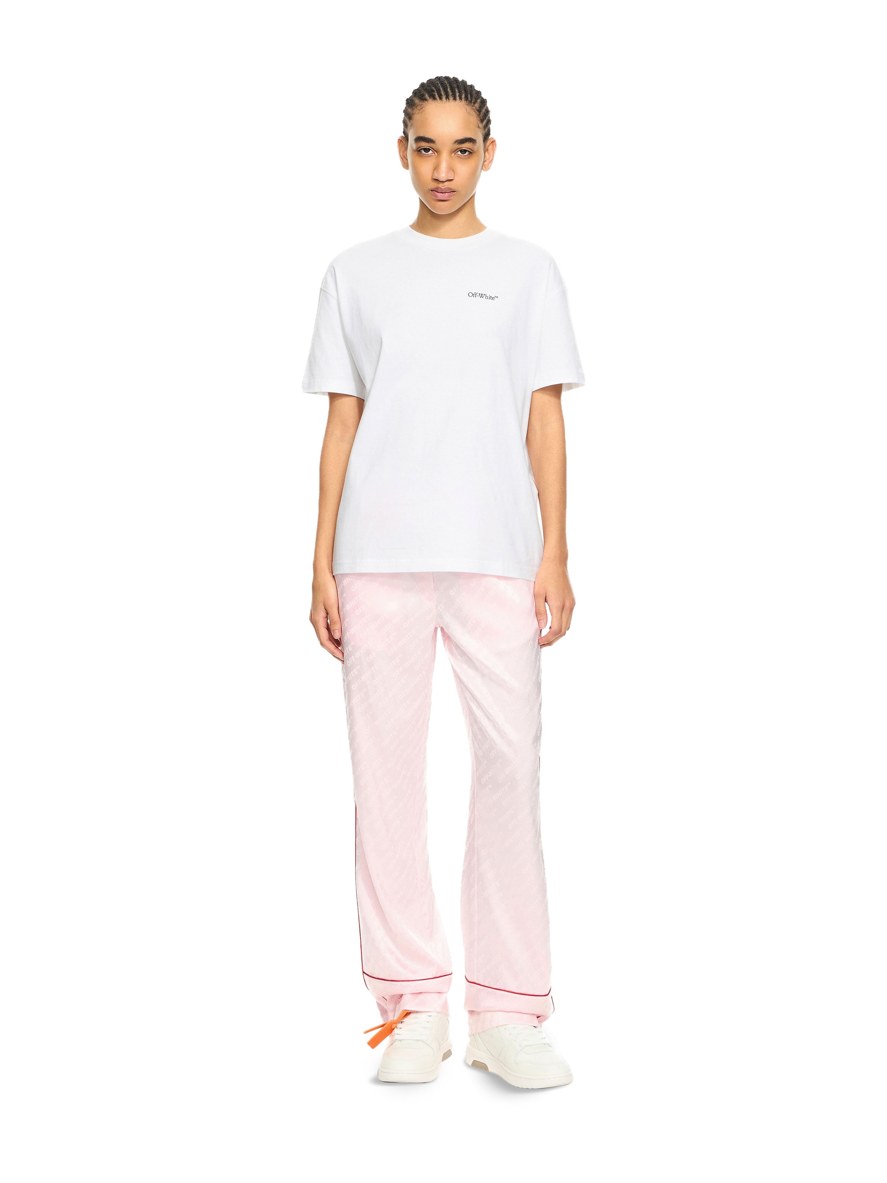 OFF WHITE Arrow Glowing Flower T-shirt White-Night Sky 2AA089S26JER002