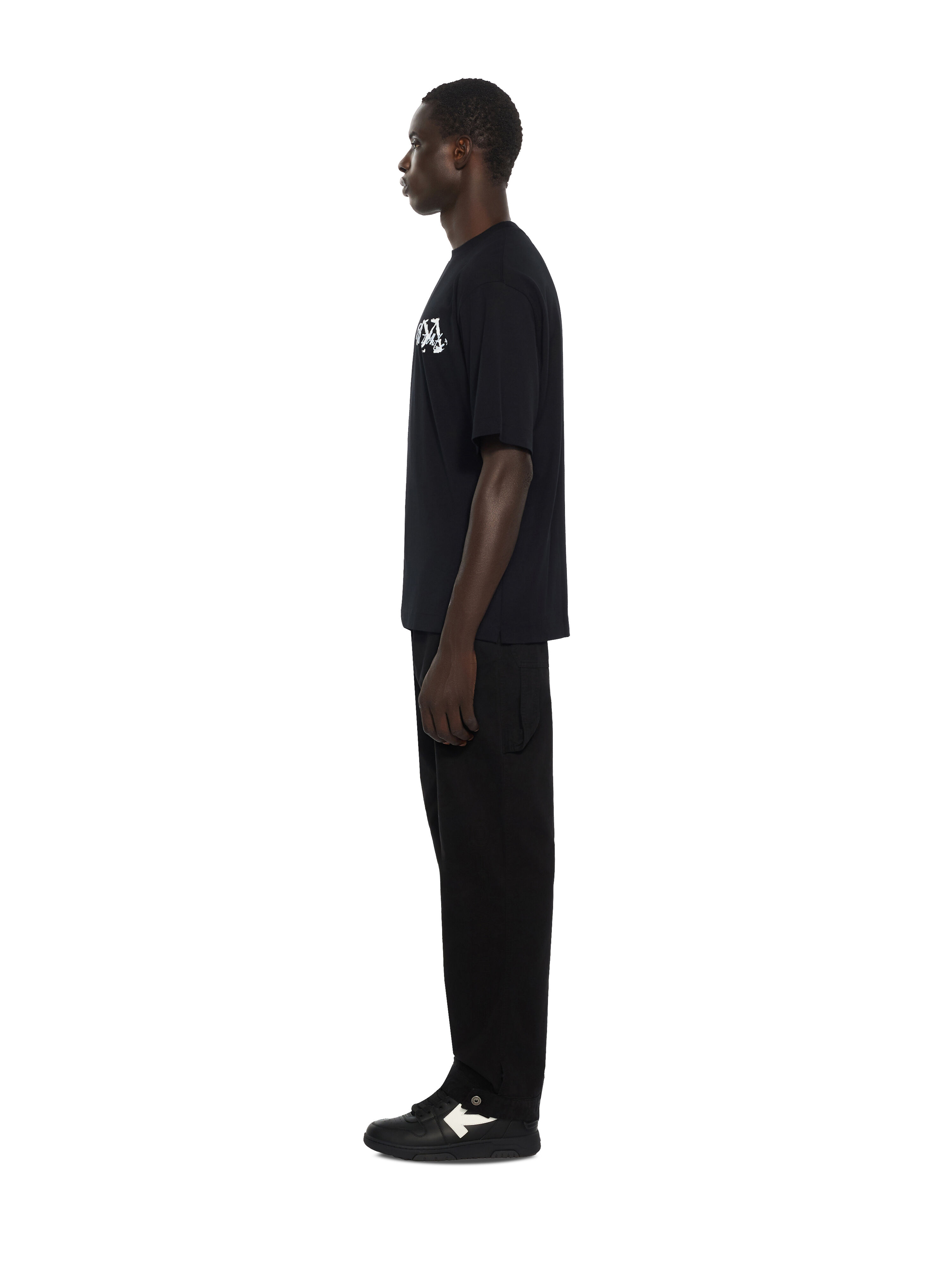 Stroke 2 Arrow Skate T-Shirt OFF WHITE Stroke 2 Arrow Skate T-Shirt BLACK 44MAA120F26J00J
