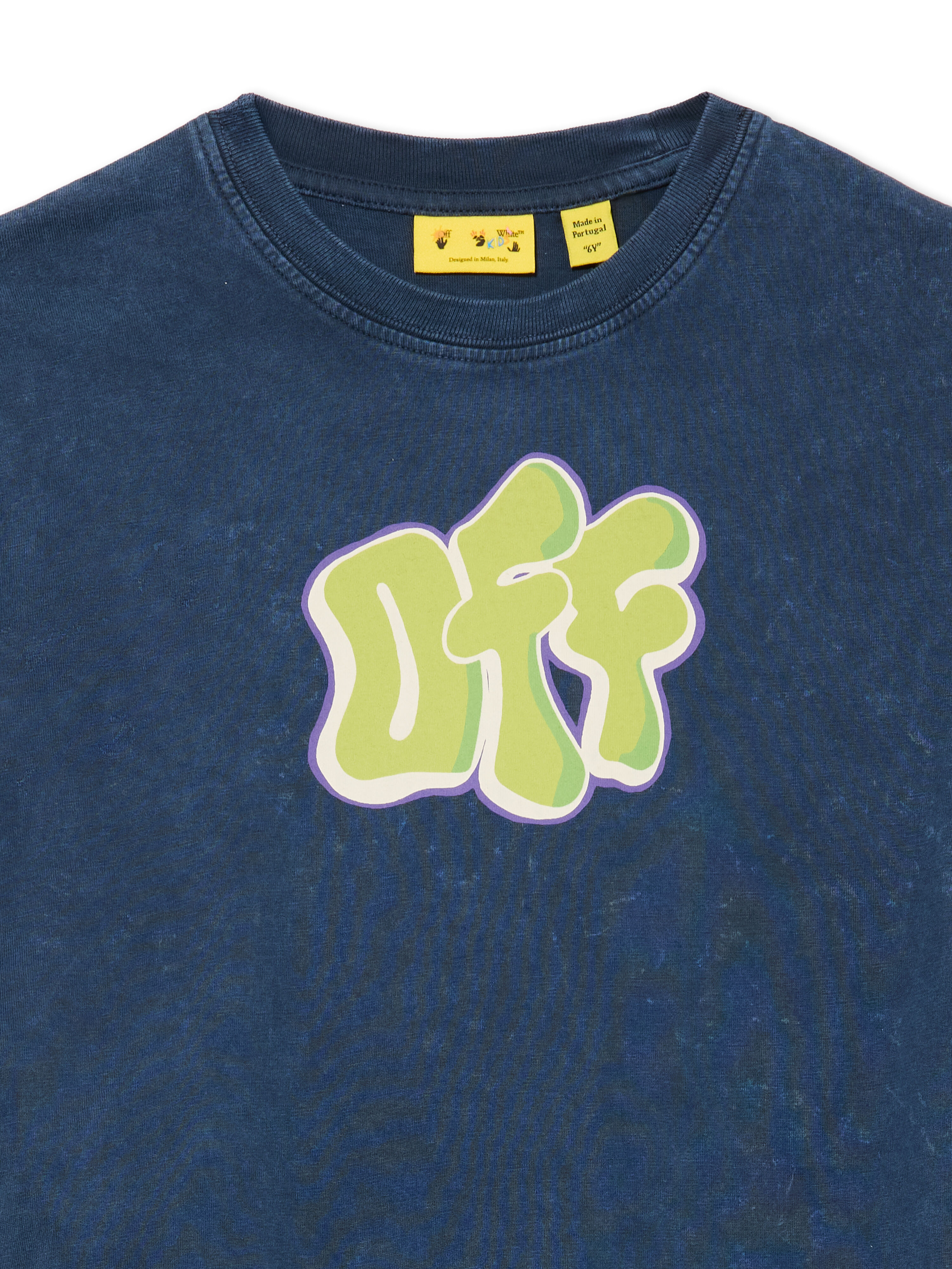 Graffiti Short Sleeve T-Shirt OFF WHITE Graffiti Short Sleeve T-Shirt BLUE NIGHTS 44BAA002F26J00C