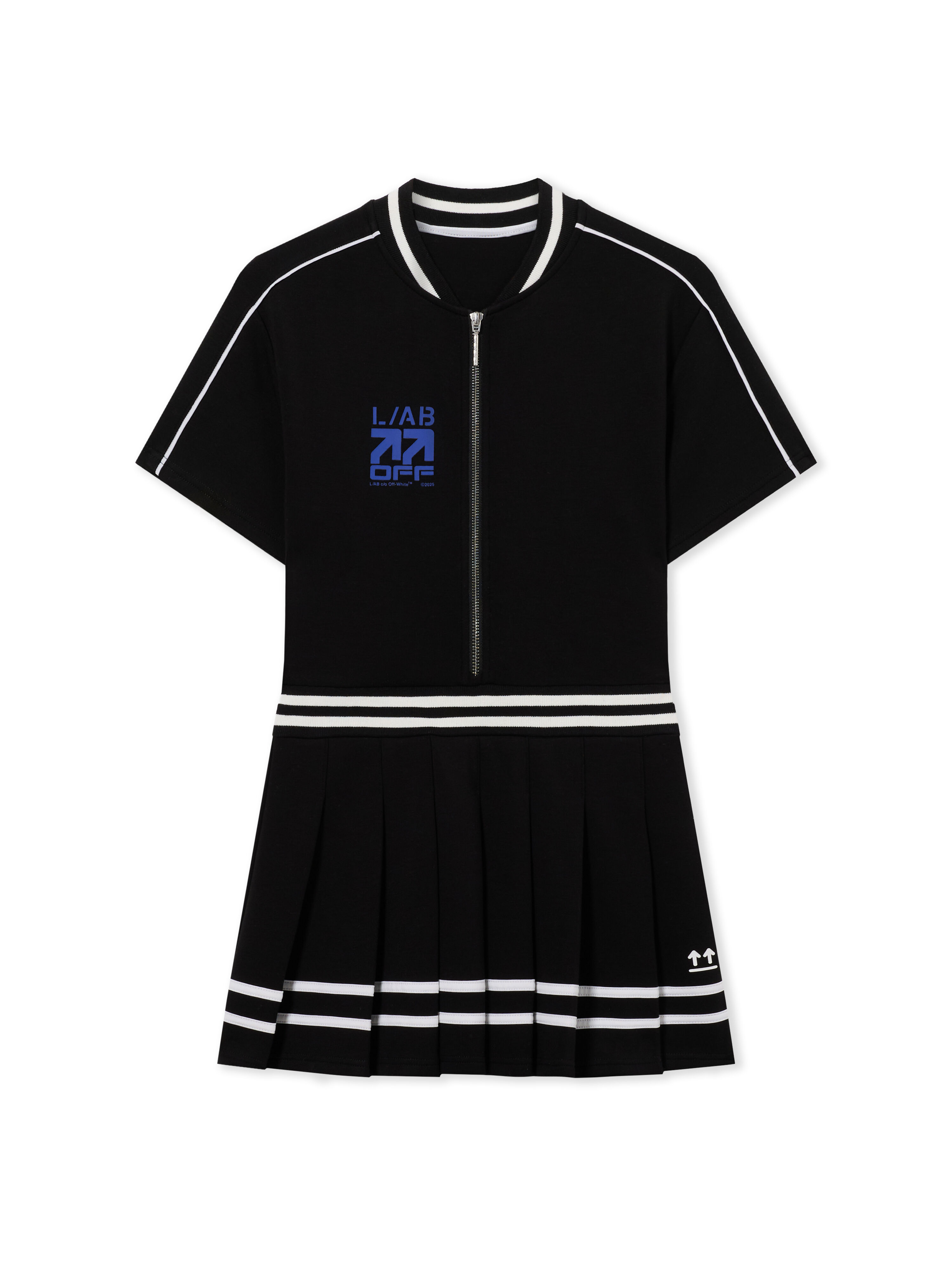 L/AB Pleated Tennis Dress LAB L/AB Pleated Tennis Dress Black Night LABF2639U00053T