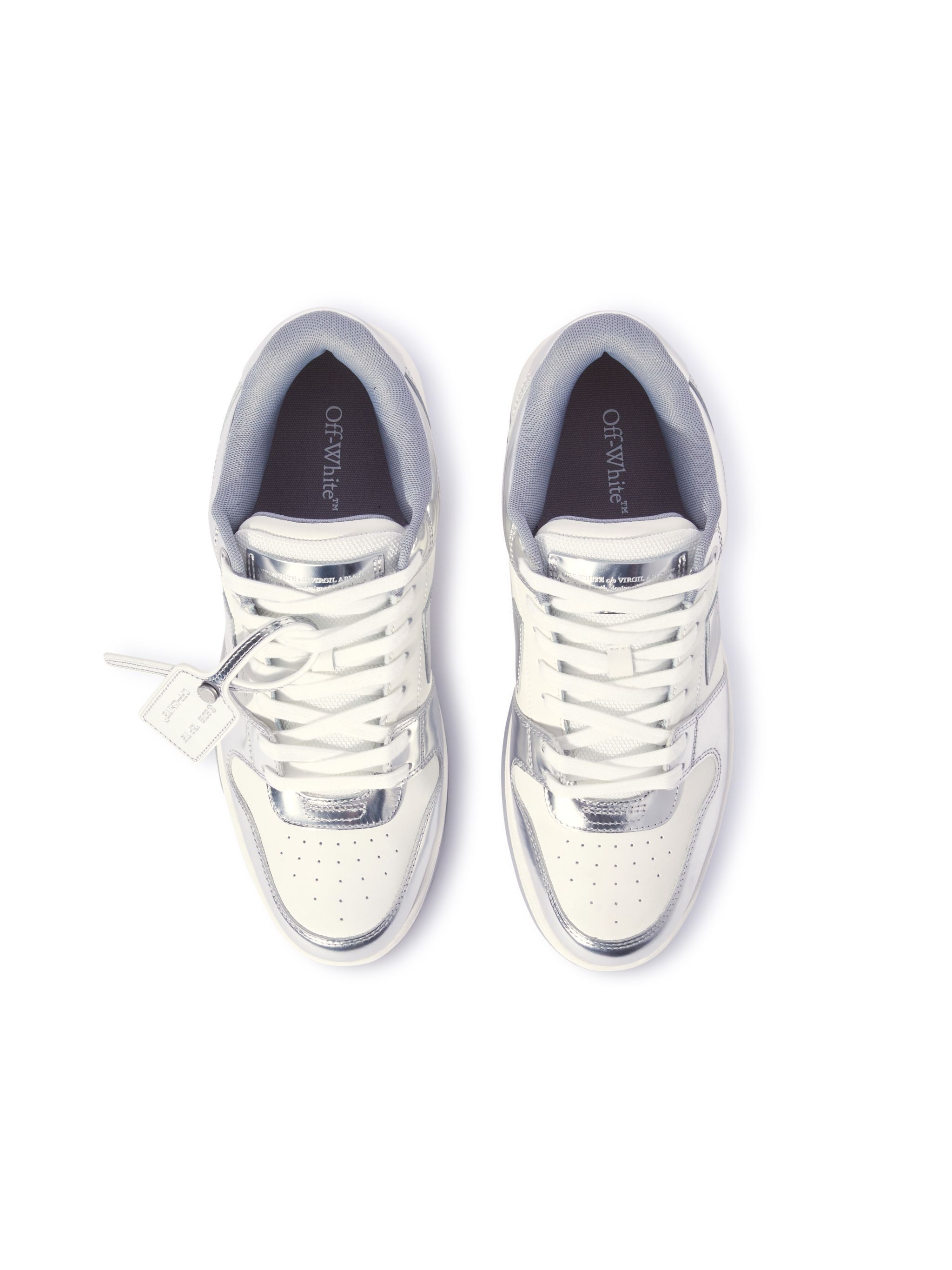 OFF WHITE White/Silver Out Of Office WHITE OMIA189F24LEA00E