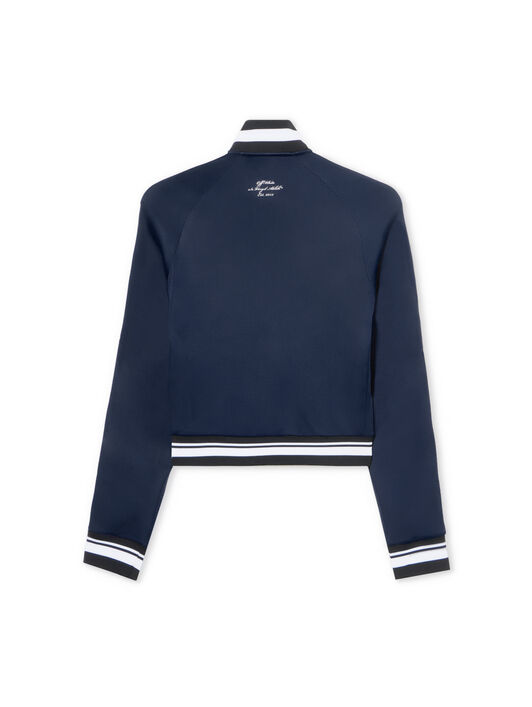 Track Top Serena Jacket OFF WHITE Track Top Serena Jacket BLUE IRIS-LIME OWBD006F25JER001