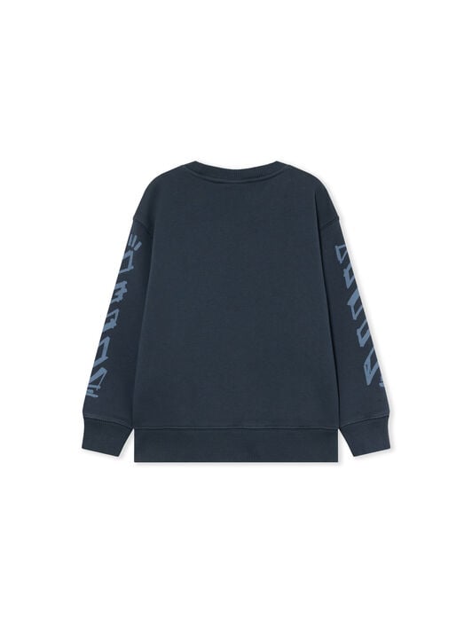 Diag Marker Crewneck Sweatshirt OFF WHITE Diag Marker Crewneck Sweatshirt BLUE NIGHTS 44BBA001F26F008