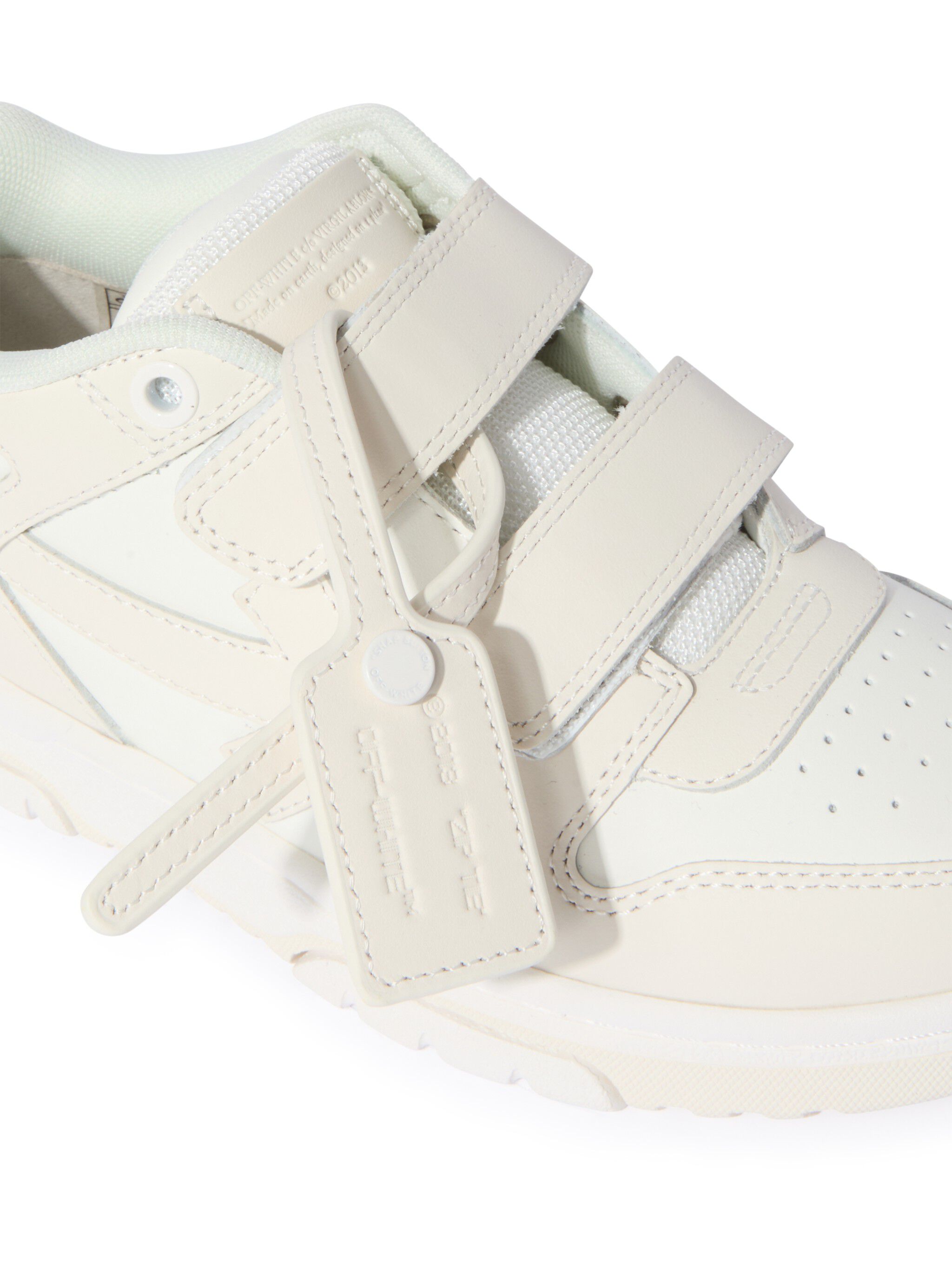 OFF WHITE Out Of Office Straps Beige/White  OGIA005S25LEA001