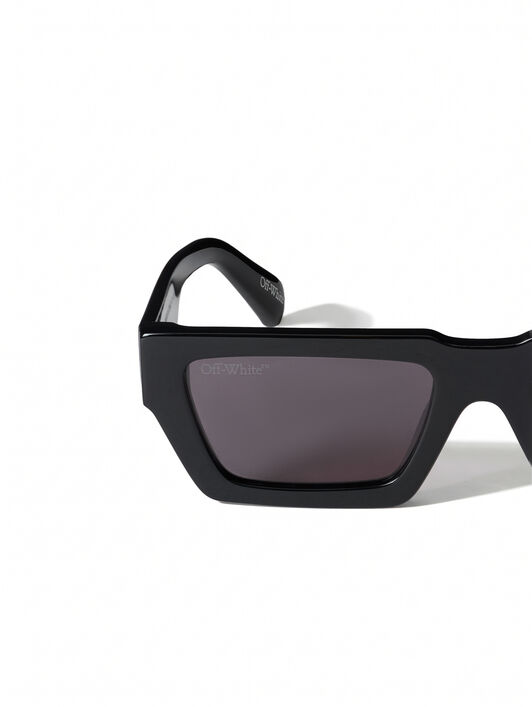OFF WHITE Manchester Grey Lens Sunglasses BLACK/SMOKE OW10689154