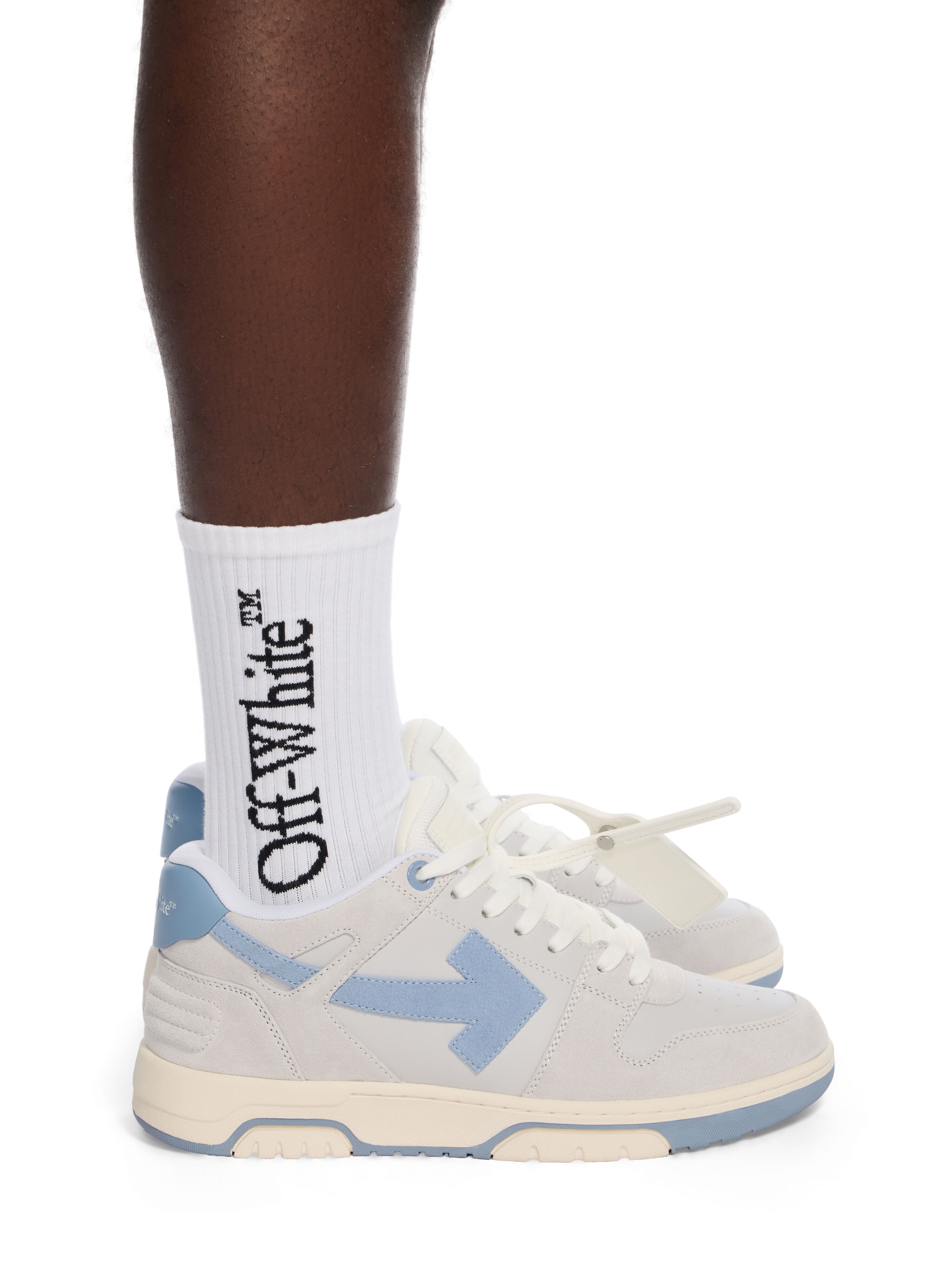Out Of Office Sneakers OFF WHITE Out Of Office Sneakers MEDIUM GREY - DUSTY BLUE OMIA189F25LEA005
