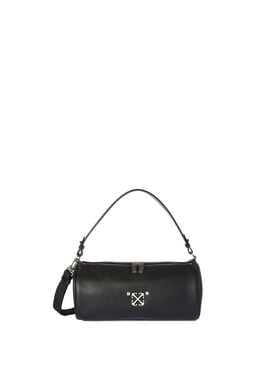 OFF WHITE Black Jitney Quote Gym Bag BLACK OMNA20LC99FAB001