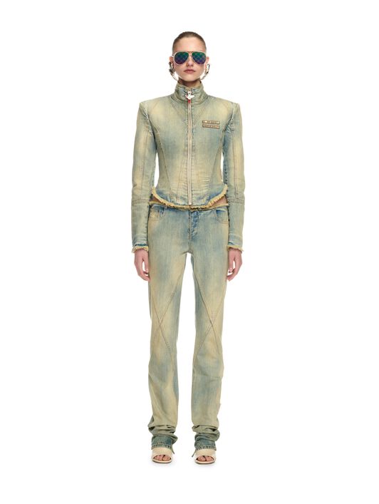 OFF WHITE Blue Jane Denim Pants BLUE OWYB01GZ25DEN001