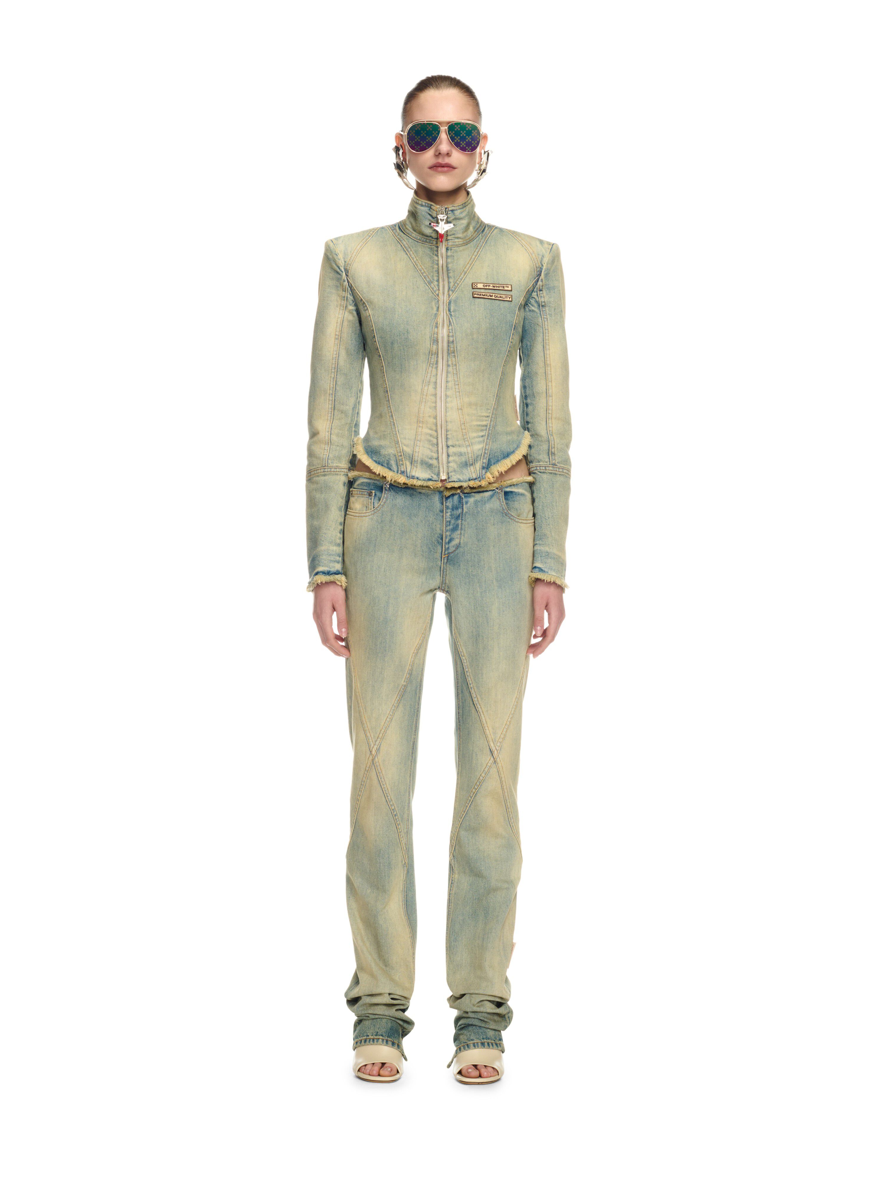 OFF WHITE Blue Jane Denim Pants BLUE OWYB01GZ25DEN001