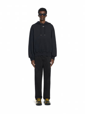 OFF WHITE Industrial Half Arrow Hoodie BLACK 44MBB12NF26F003