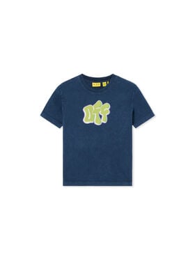 OFF WHITE Graffiti Short Sleeve T-Shirt BLUE NIGHTS 44BAA002F26J00C