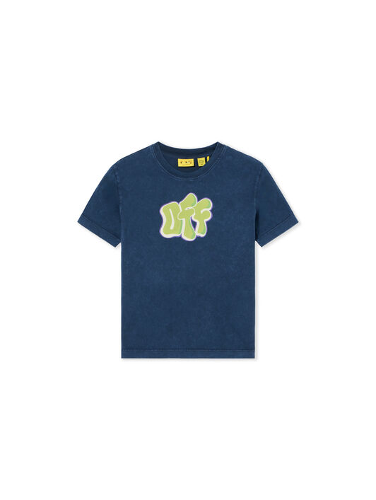 Graffiti Short Sleeve T-Shirt OFF WHITE Graffiti Short Sleeve T-Shirt BLUE NIGHTS 44BAA002F26J00C