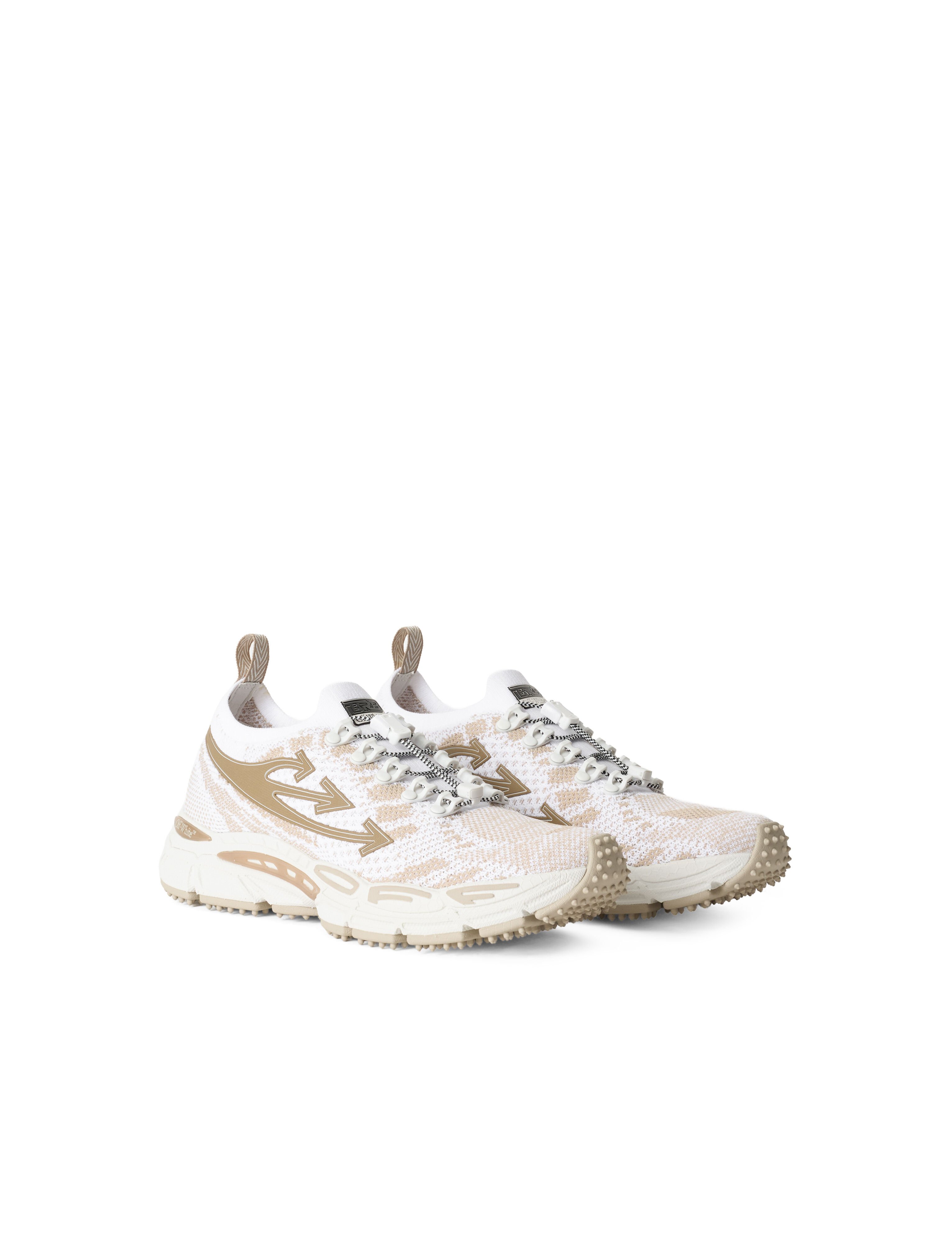 Be Right Back Knit Sneakers OFF WHITE Be Right Back Knit Sneakers WHITE/BRONZE OF05756210