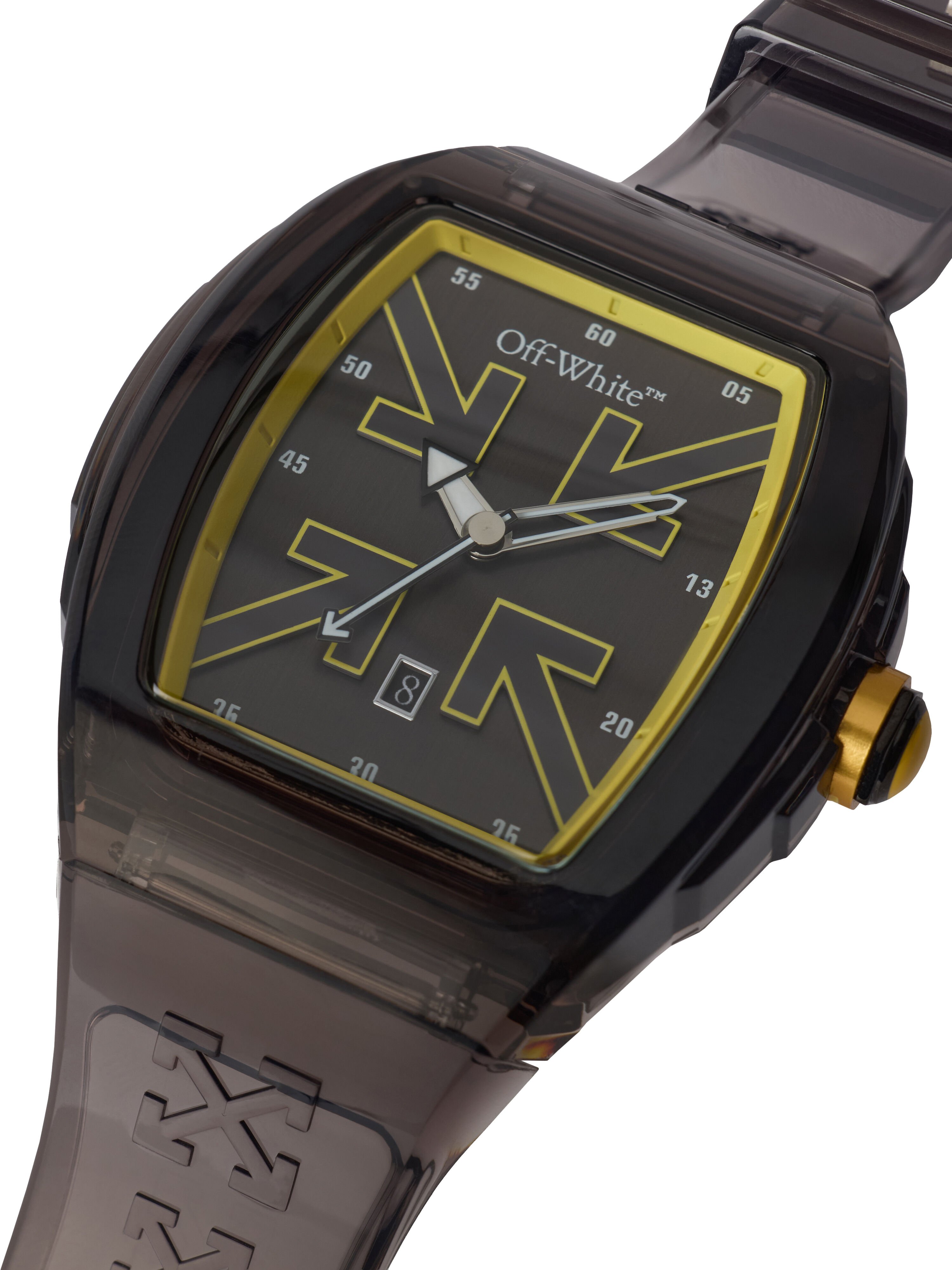 "Beat" Watch OFF WHITE "Beat" Watch Dark Grey OW1G003P