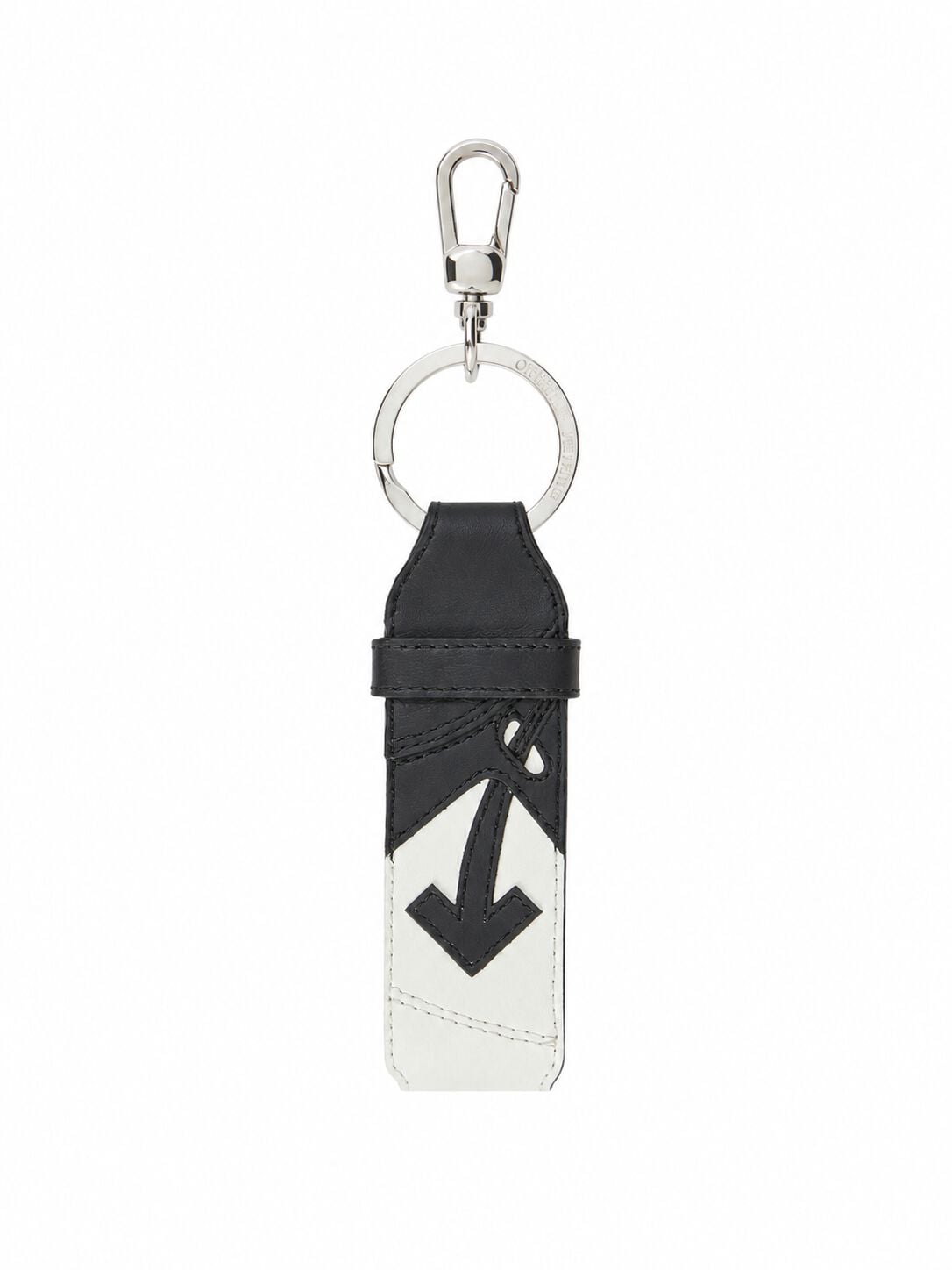 Out Of Office Key Holder OFF WHITE Out Of Office Key Holder BLACK - WHITE OMZF003F25LEA002