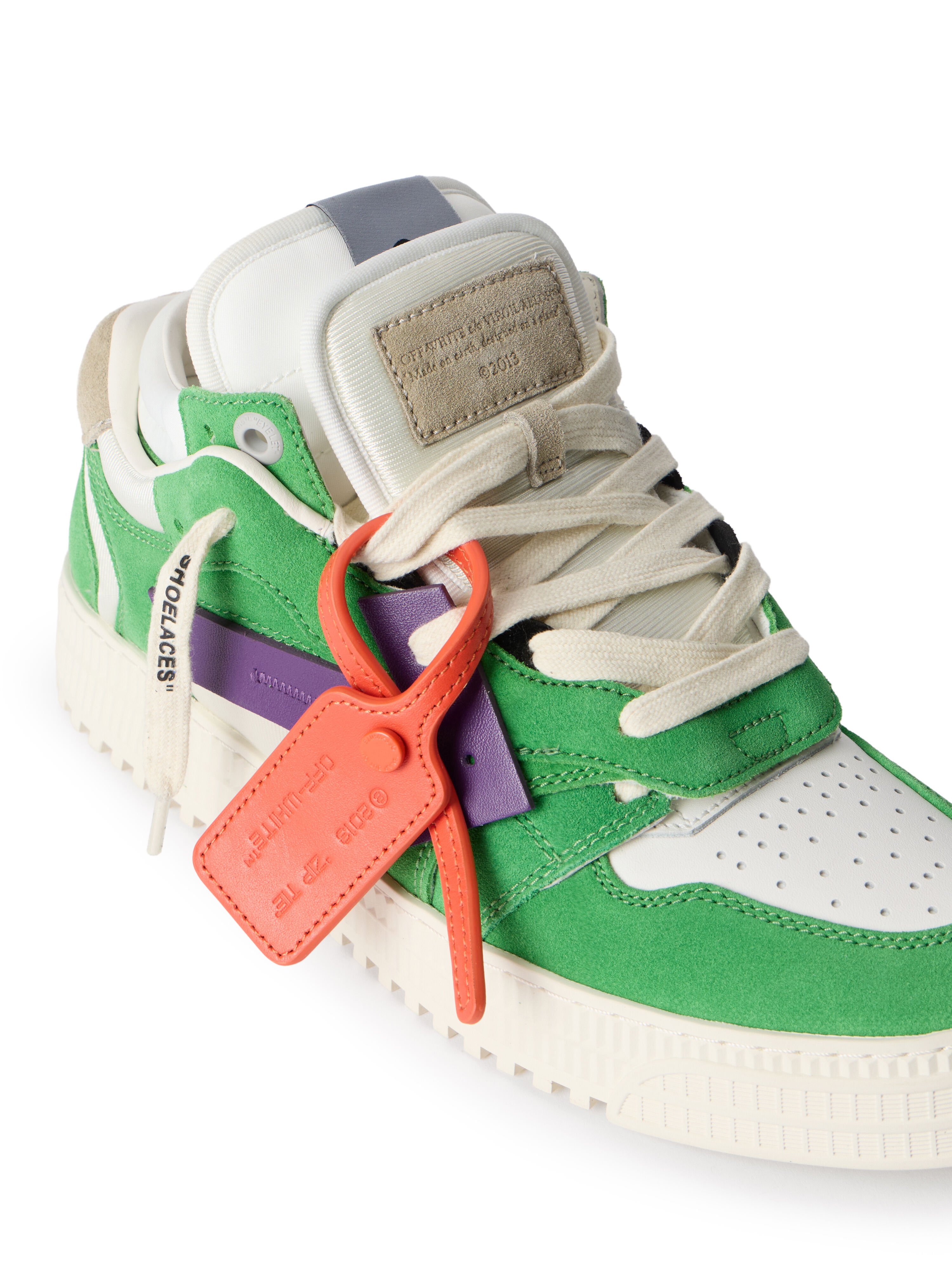OFF WHITE 3.0 Floating Arrow Sneakers PURPLE - AUBERGINE OMIA244C99LEA001