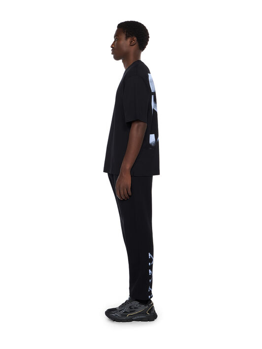 OFF WHITE Stencil Arrow Sweatpants BLACK - CLOUDY OMCH057F25FLE003