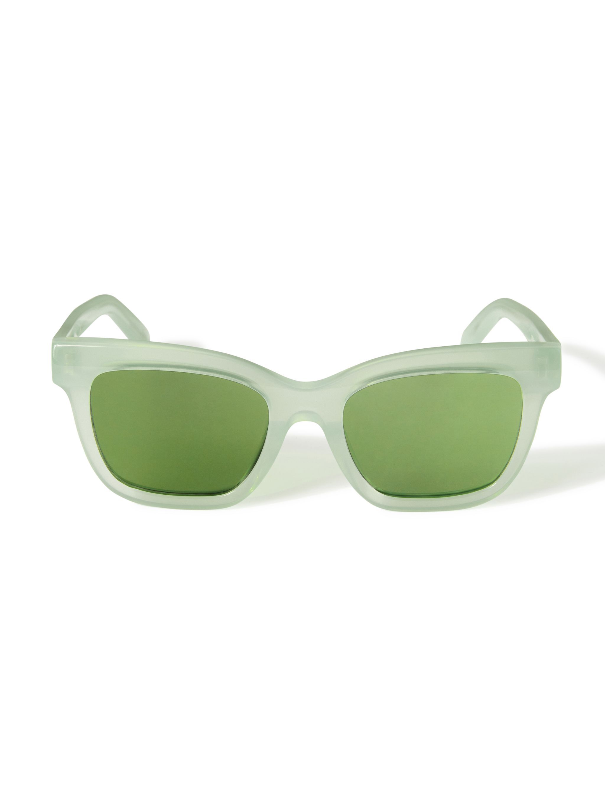OFF WHITE Lincoln Sunglasses GREEN OERI143S25PLA001