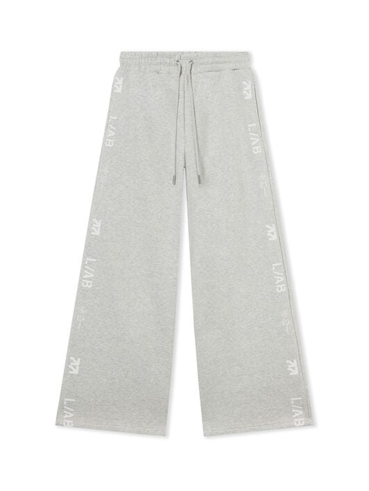 L/AB Wide Leg Sweatpants LAB L/AB Wide Leg Sweatpants Med Grey Heather LABF2639H00103T
