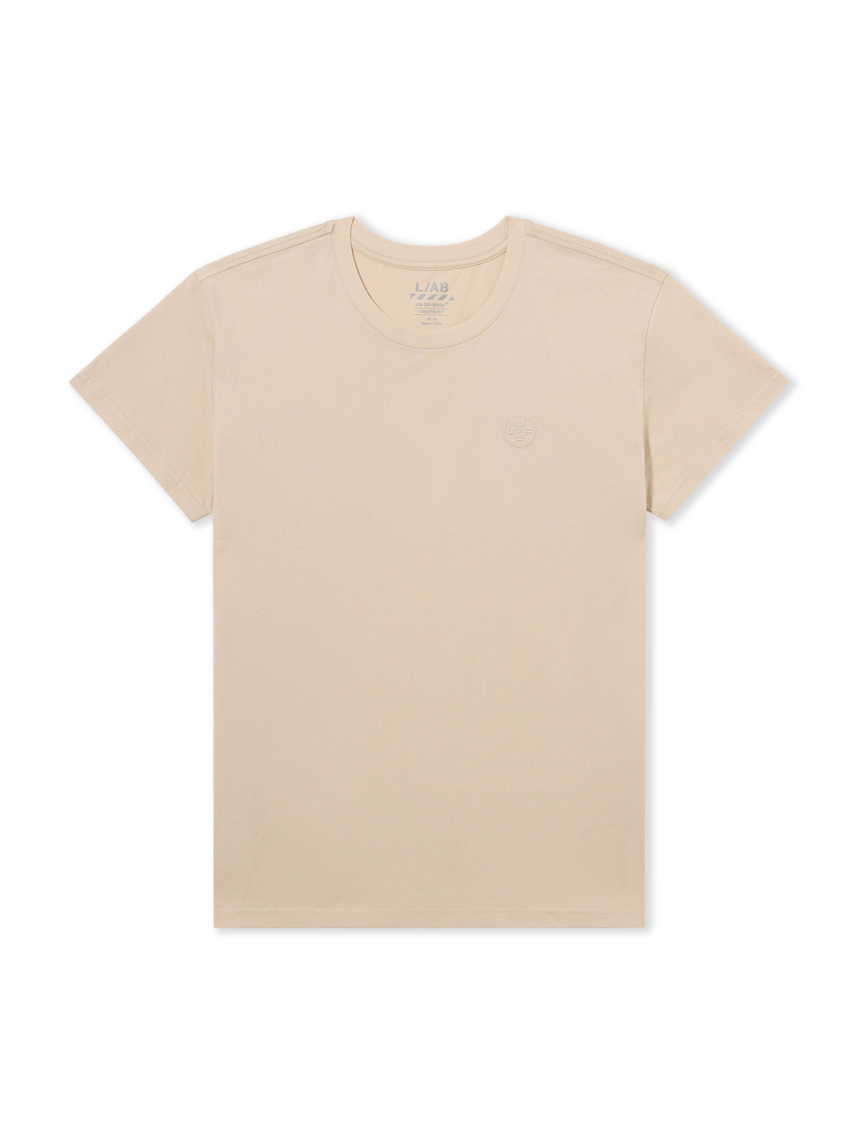 LAB L/AB Off Logo Undershirts - 3 Pack MARSHMALLOW/BIRCH/HEATHER GRAY LAB90461