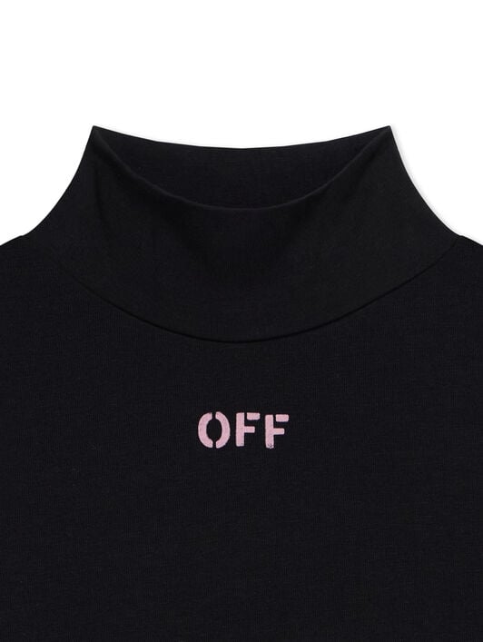 Off Stamp Balloon Dress OFF WHITE Off Stamp Balloon Dress BLACK 44GDF009F26J001