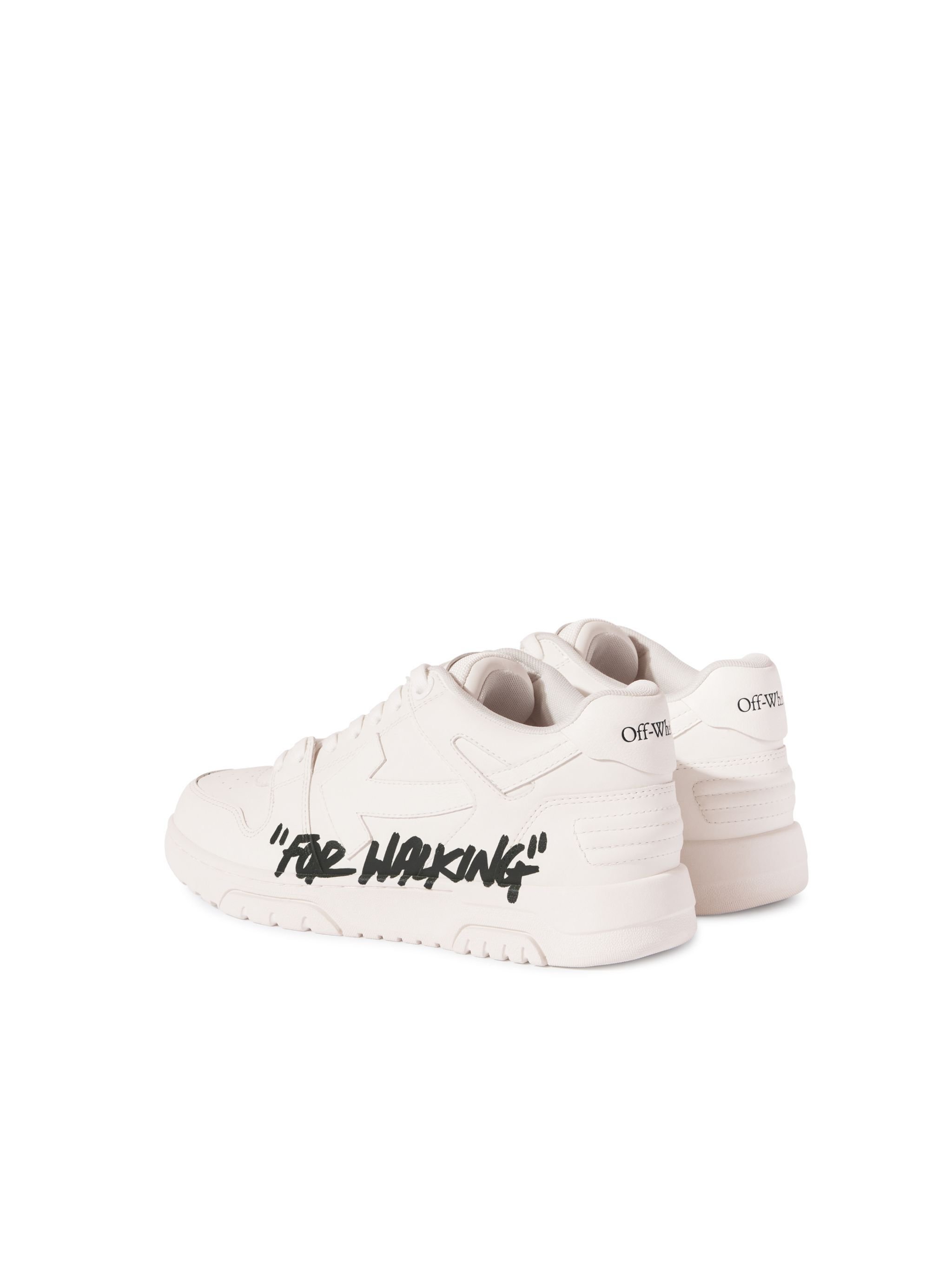 OFF WHITE White/Black Out Of Office "For Walking" WHITE OMIA189C99LEA012