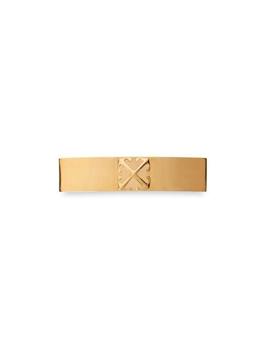 Arrow Hair Clip OFF WHITE Arrow Hair Clip GOLD OWOE004F24MET001