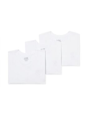 LAB L/AB Arrows Logo Undershirts - 3 Pack WHITE LAB9200018