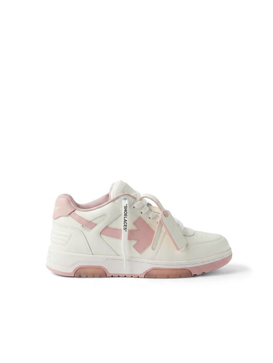 OFF WHITE Out Of Office Sneakers WHITE - PINK OWIA259C99LEA018