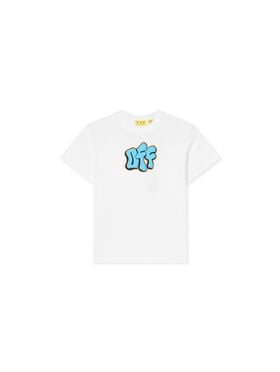 OFF WHITE Graffiti OFF Logo T-Shirt WHITE 44BAA019F26J005
