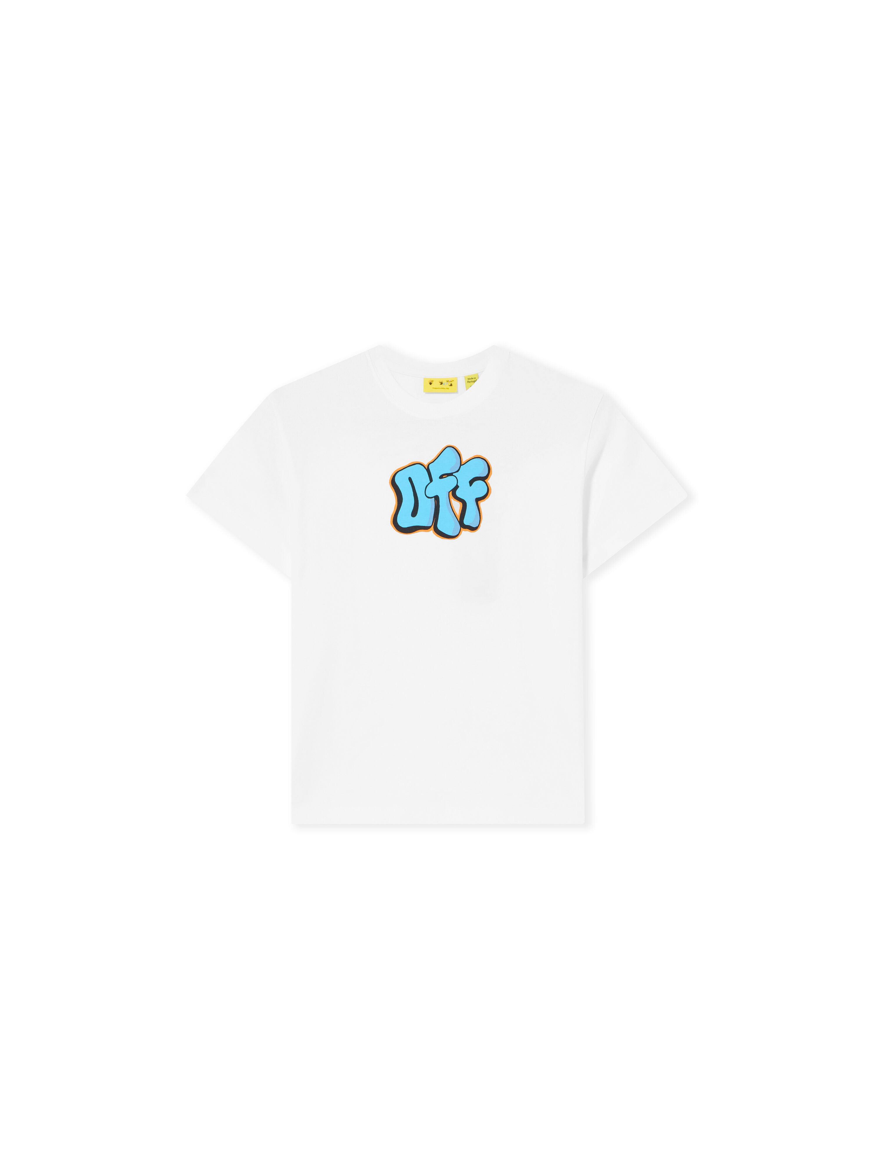Graffiti OFF Logo T-Shirt OFF WHITE Graffiti OFF Logo T-Shirt WHITE 44BAA019F26J005
