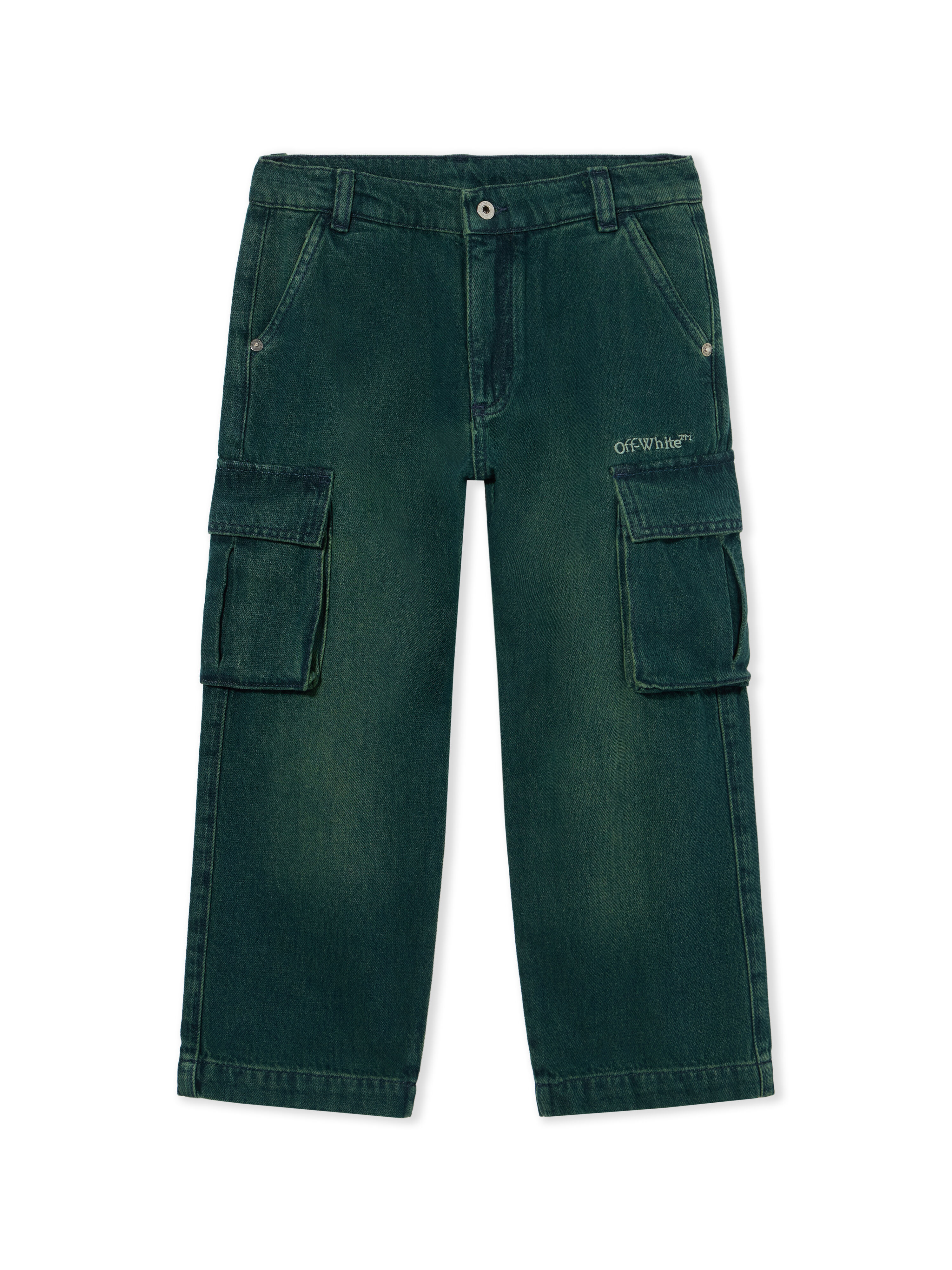Stitch Diag Denim Cargo Pants OFF WHITE Stitch Diag Denim Cargo Pants PINE GROVE 44BYB002F26D002