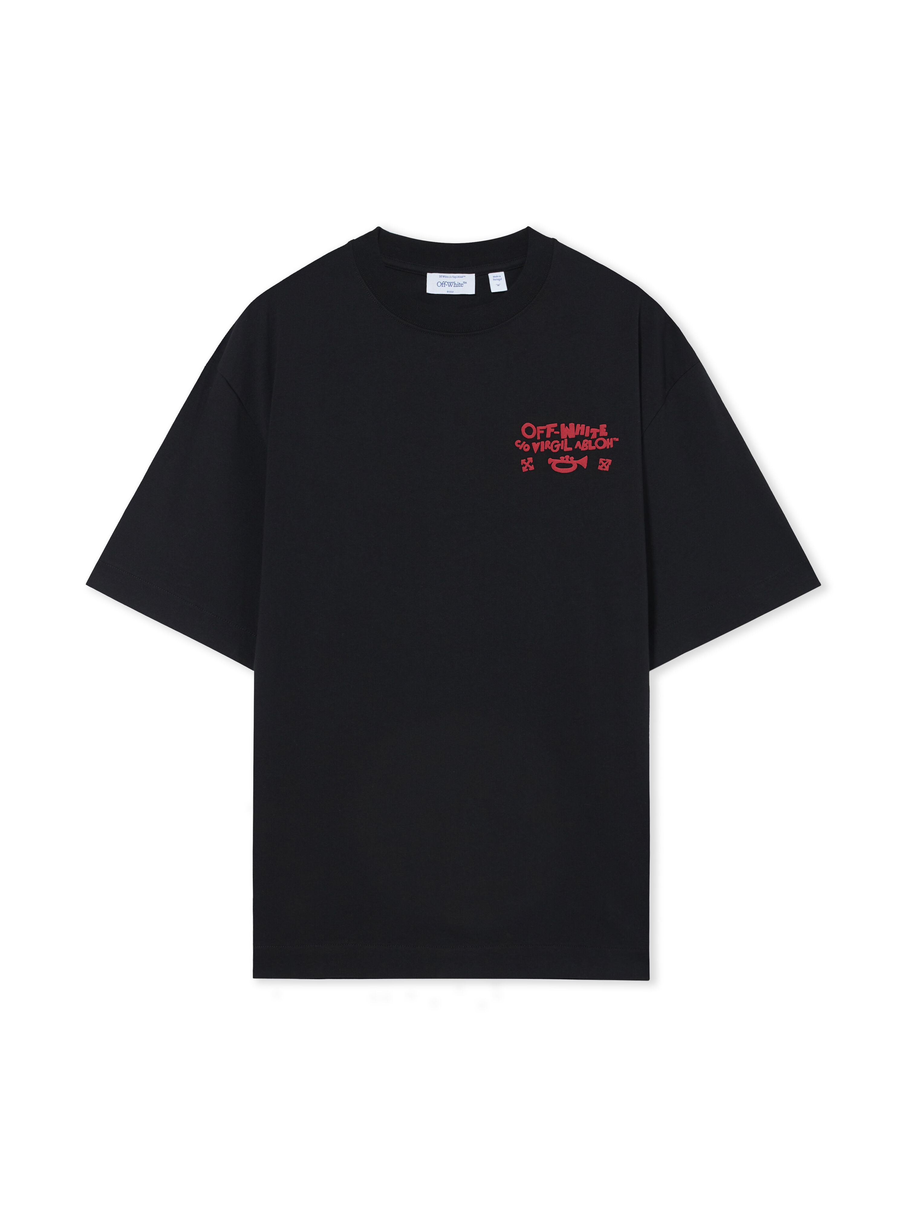 Miles Davis Arrow Trumpet Skate T-Shirt OFF WHITE Miles Davis Arrow Trumpet Skate T-Shirt BLACK 44MAA120W26J00B
