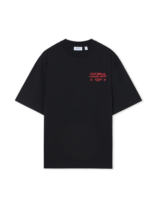Miles Davis Arrow Trumpet Skate T-Shirt OFF WHITE Miles Davis Arrow Trumpet Skate T-Shirt BLACK 44MAA120W26J00B