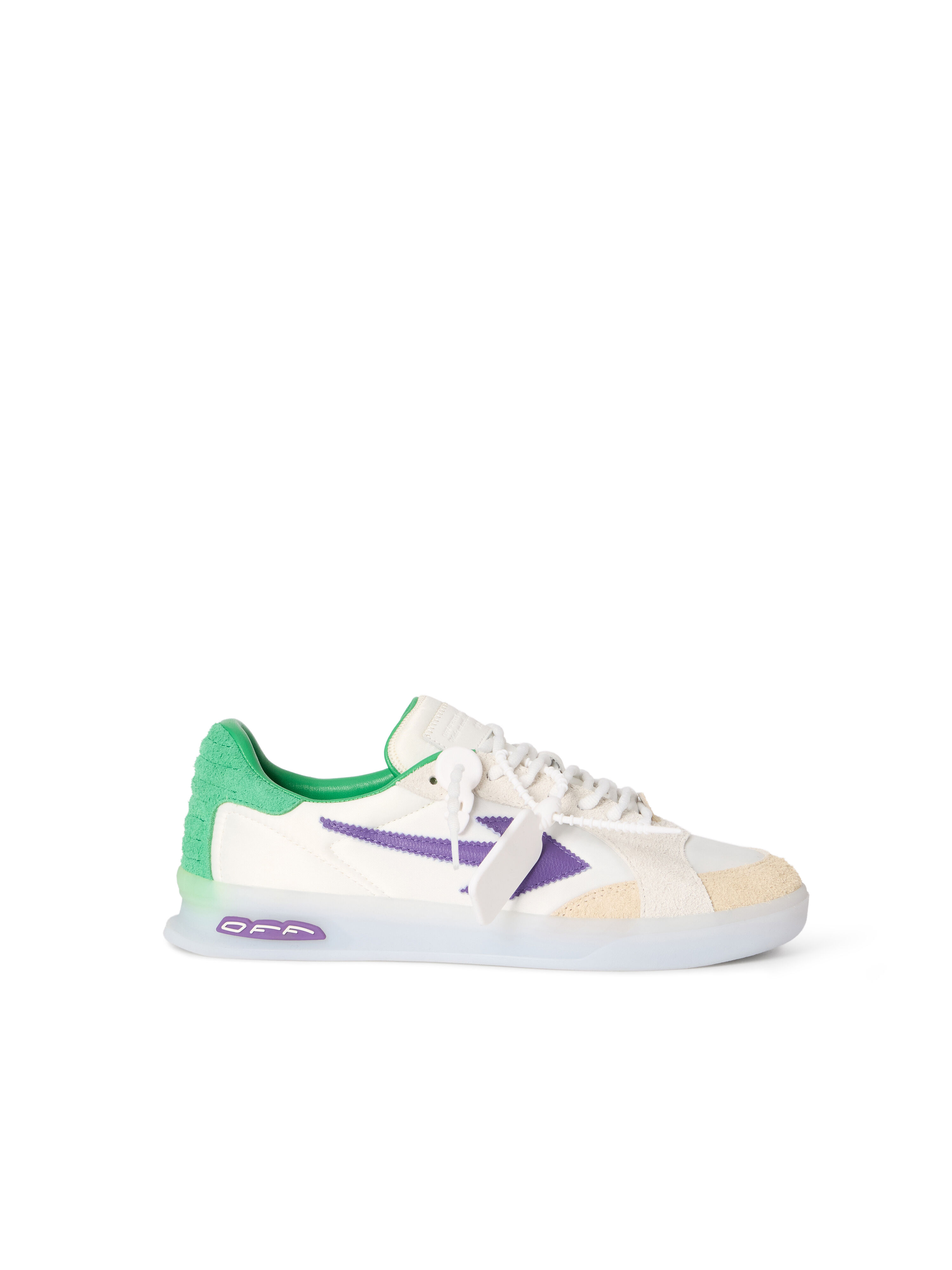 OFF WHITE New Slim Sneaker WHITE - PURPLE OWIA28NS26FAB002