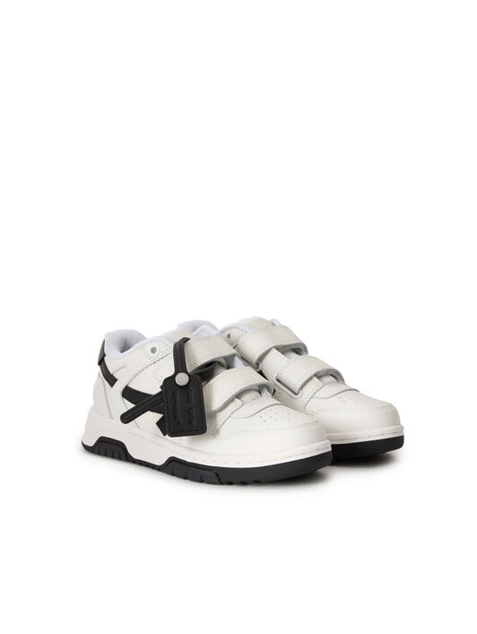 OFF WHITE Strap Out Of Office Sneakers WHITE/BLACK OBIA008C99LEA002