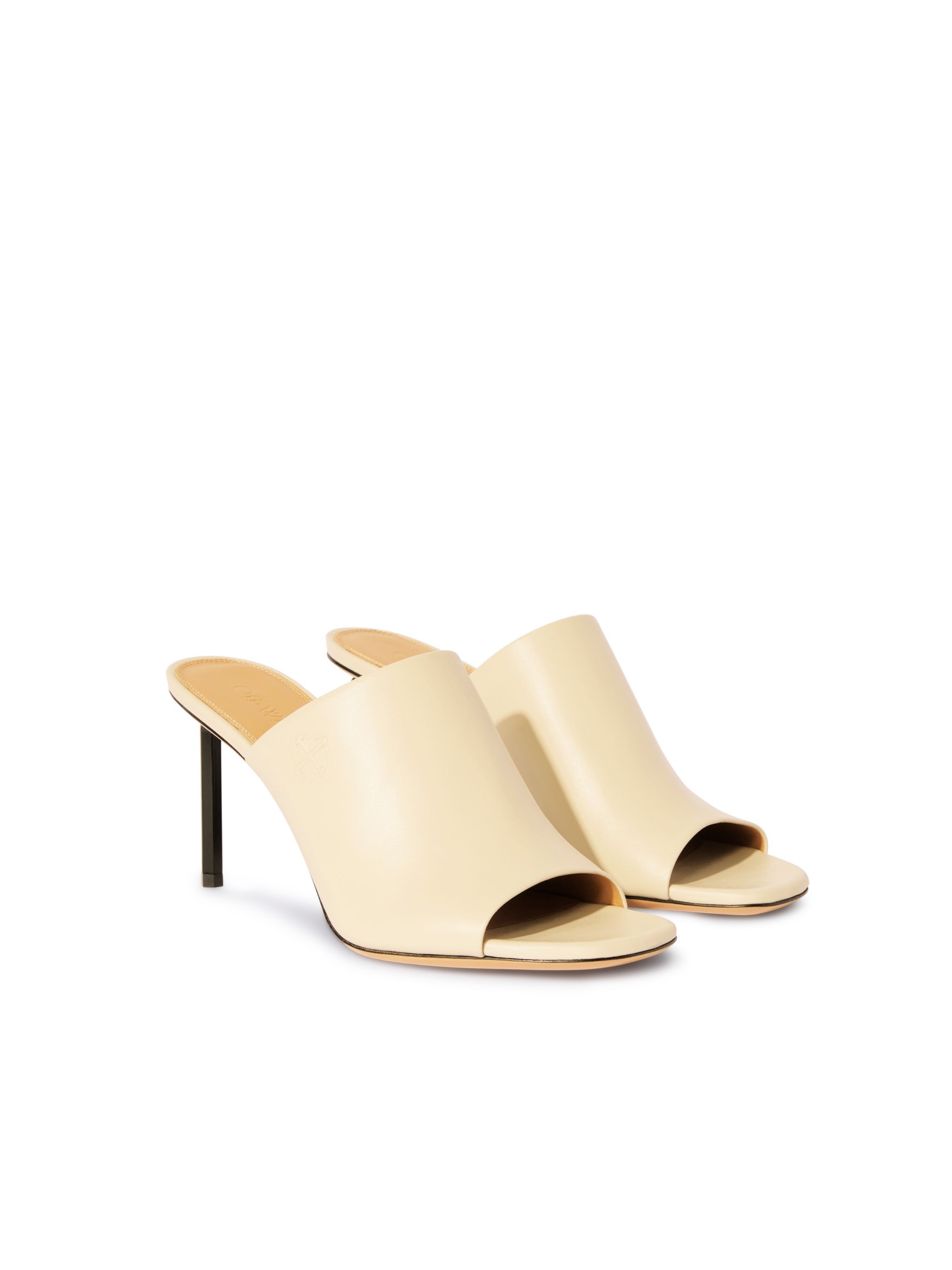 OFF WHITE White Allen Mules NEUTRALS OWIJ04DS25LEA001