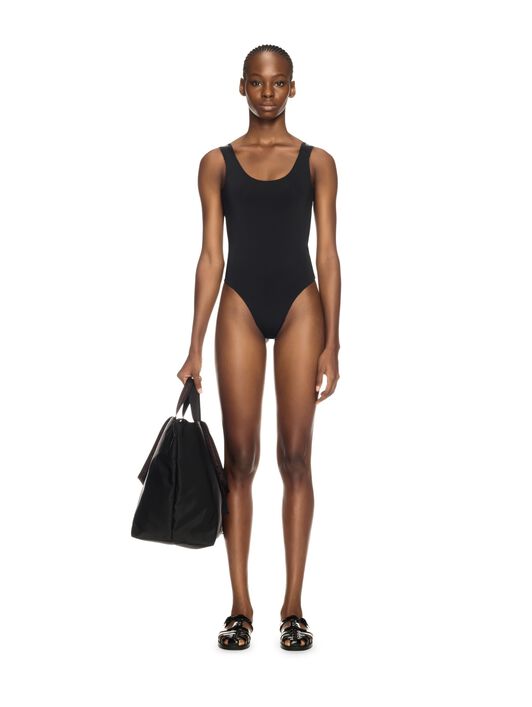 OFF WHITE Costume Nero Con Logo NERO OWFC019S25JER001
