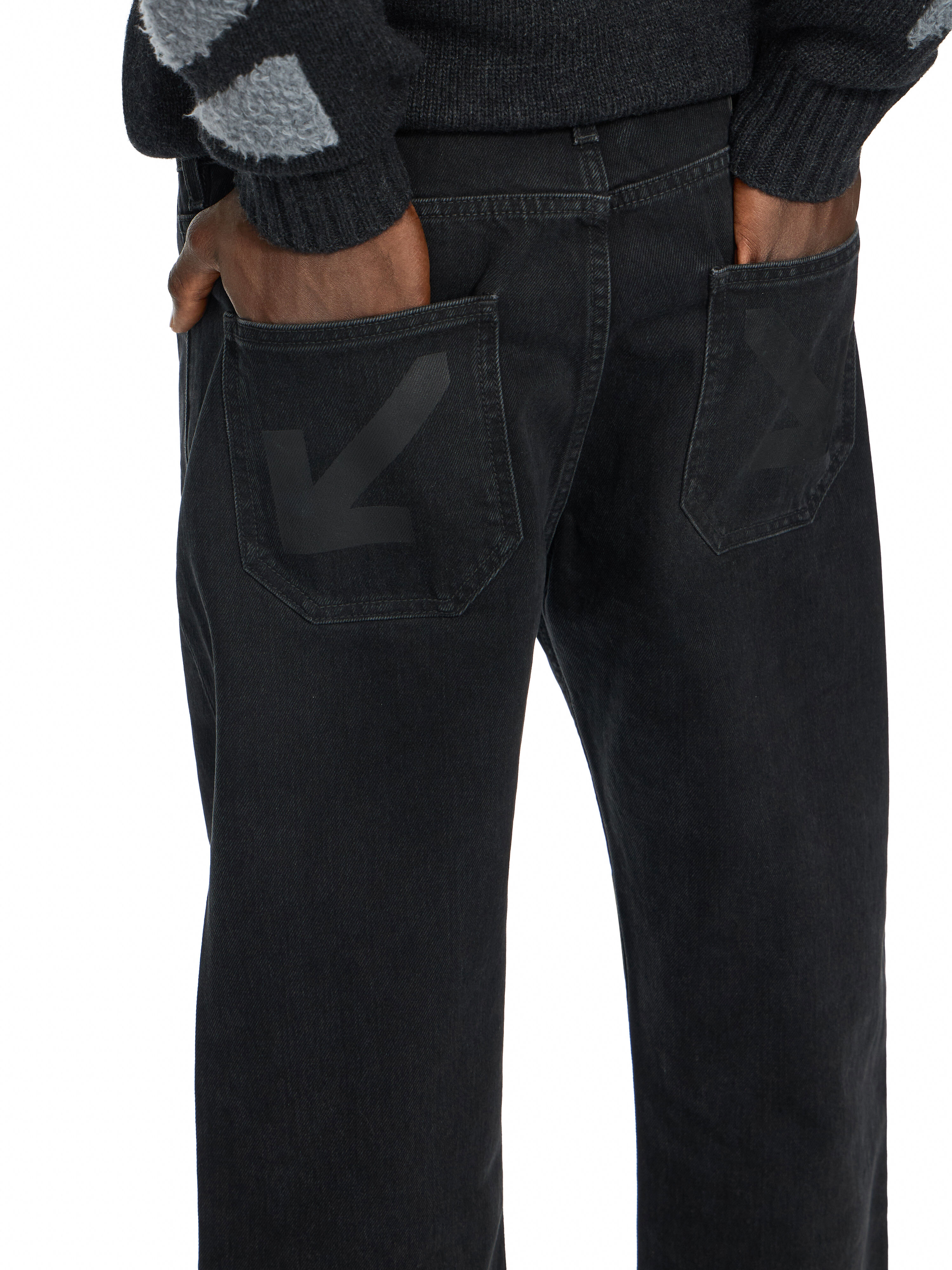 Half Arrow Slim Jeans OFF WHITE Half Arrow Slim Jeans STONE RAW BLACK 44MYA18JF26D00E