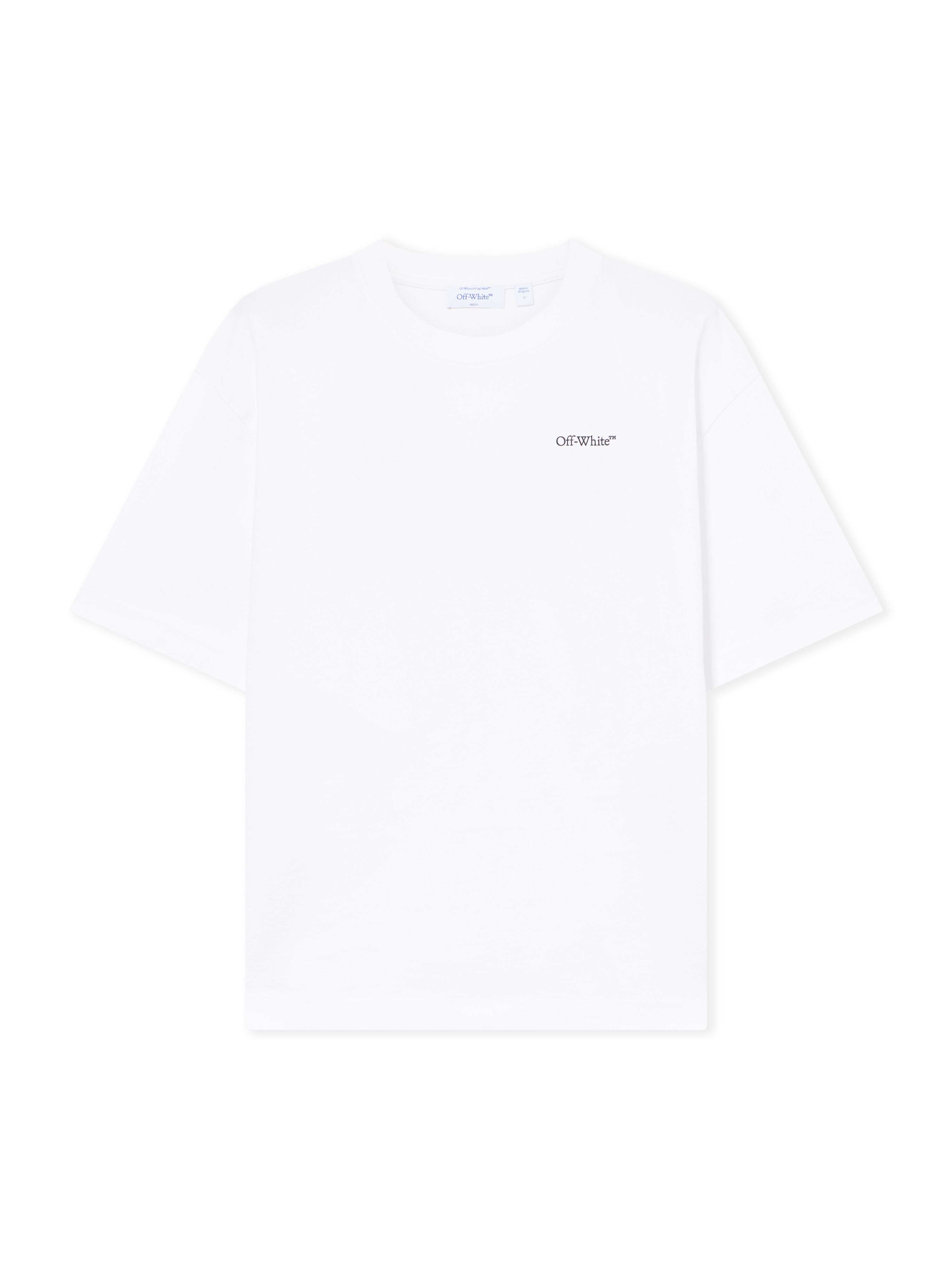 OFF WHITE Half Arrow Skate T-Shirt White-Black 2AA13FS26JER001