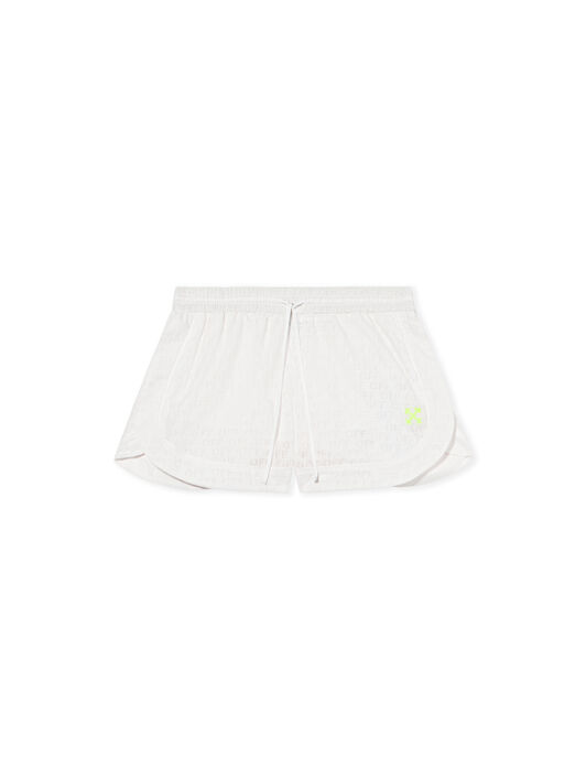Off Stamp Shorts OFF WHITE Off Stamp Shorts WHITE - YELLOW OWCB05NT25FAB001