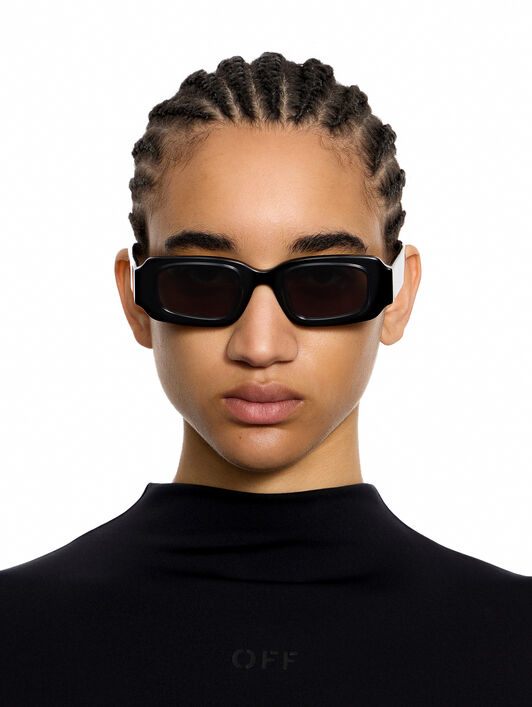 OFF WHITE Olympia Smoke Lens Sunglasses SHINY HAVANA OW1042100746