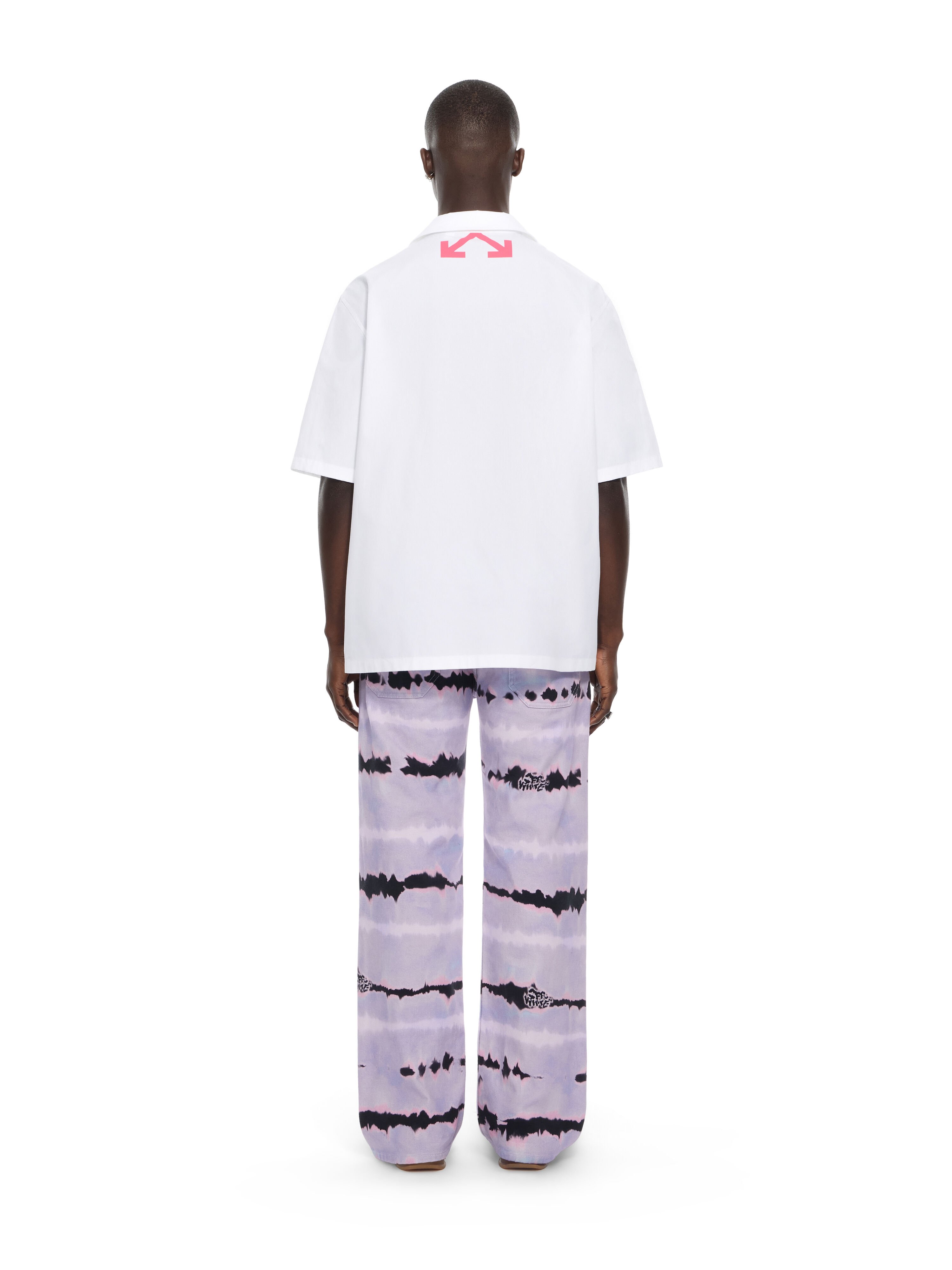 OFF WHITE Double Eagle Poplin Bowling Shirt WHITE 44MGG01FZ26F001