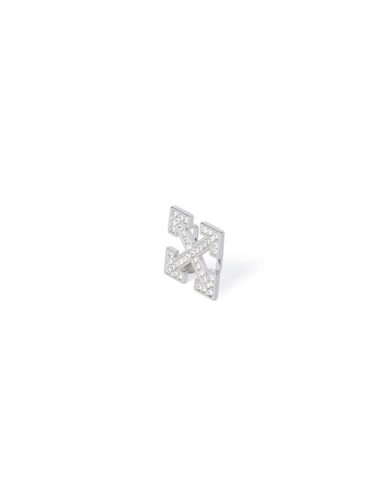 OFF WHITE Silver Arrow Dubrae Charm GREY OMZF001T25MET001