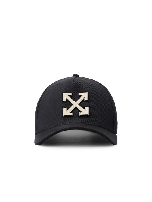 Arrows Metal Badge Baseball Cap OFF WHITE Arrows Metal Badge Baseball Cap BLACK OW7100201