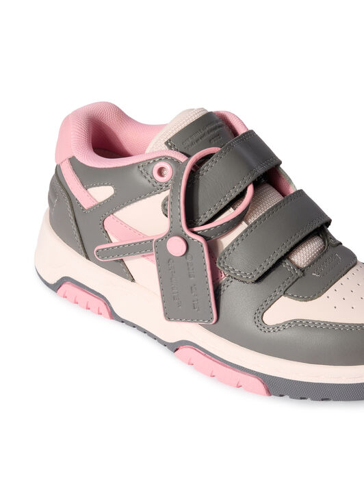 OFF WHITE Out of Office Sneakers PINK - GREY OGIA005F25LEA001